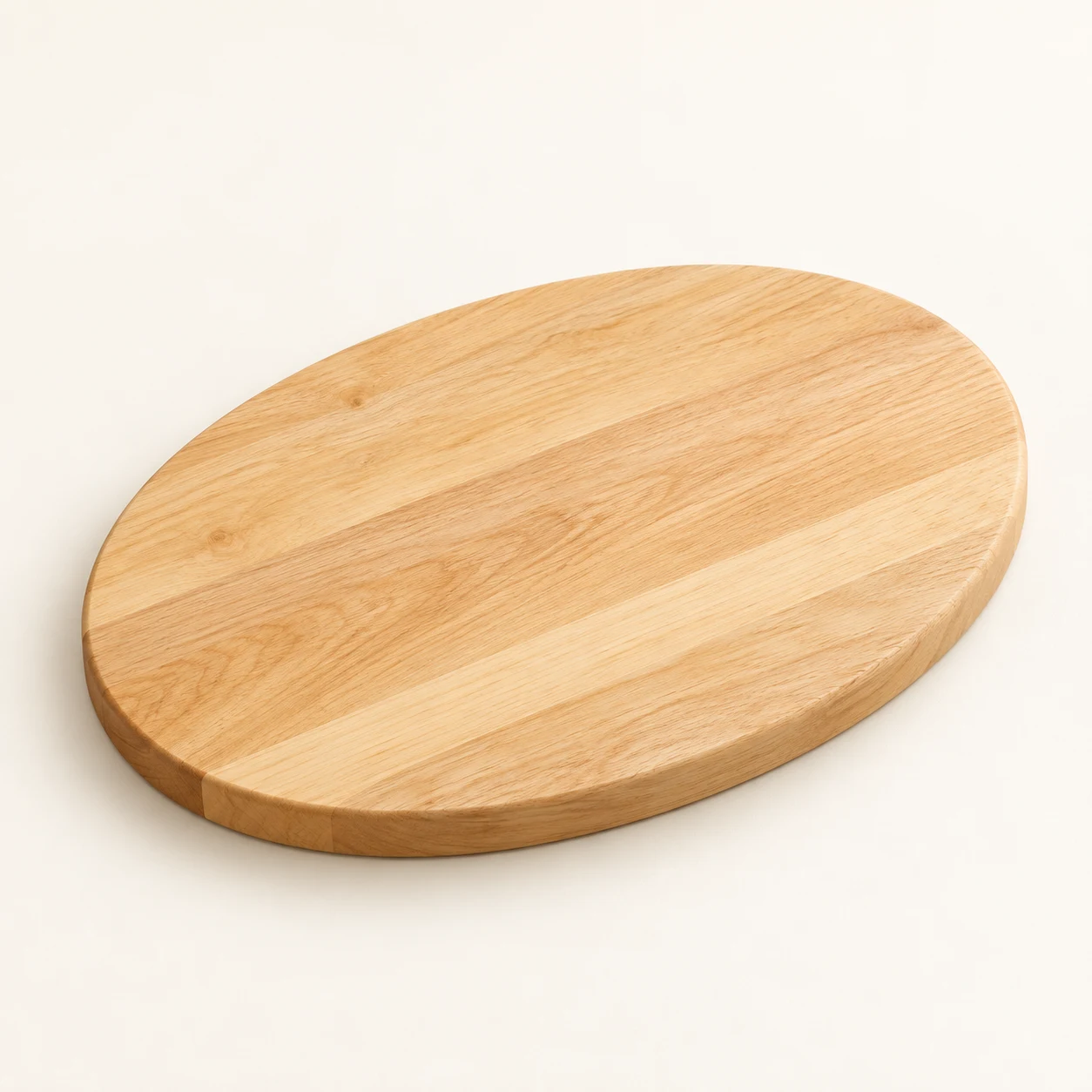 Willow Oval Board, natural rubberwood oval board