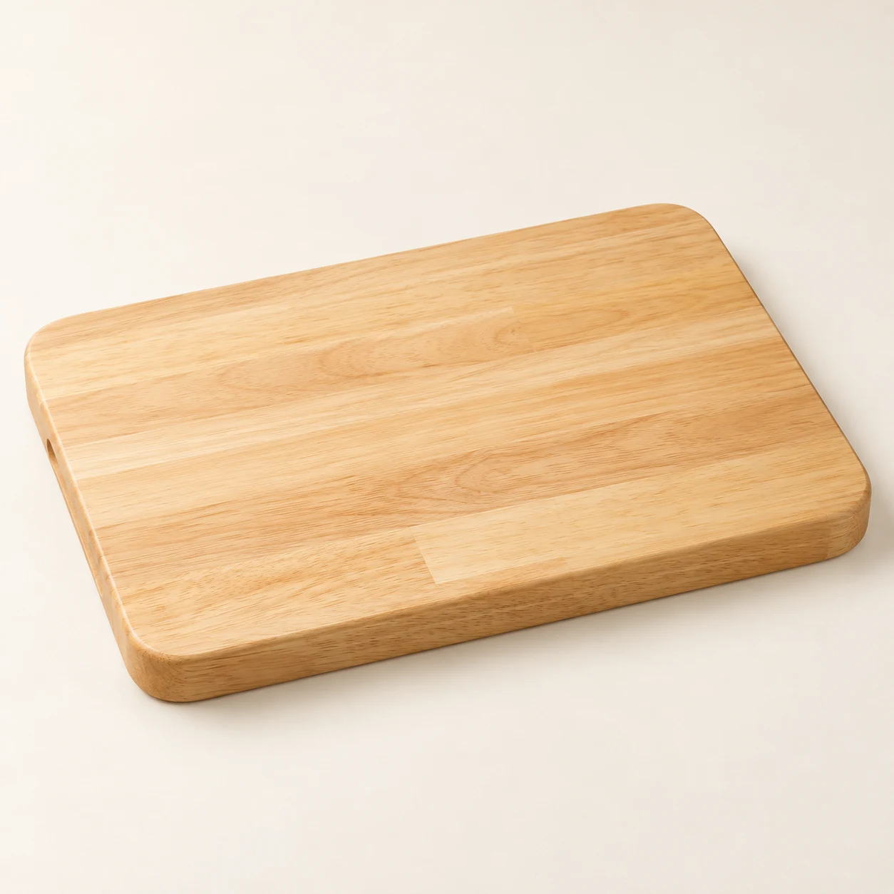 Woodland Prep Board, natural rubberwood rectangle board